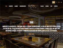 Tablet Screenshot of gutenbier.com.br